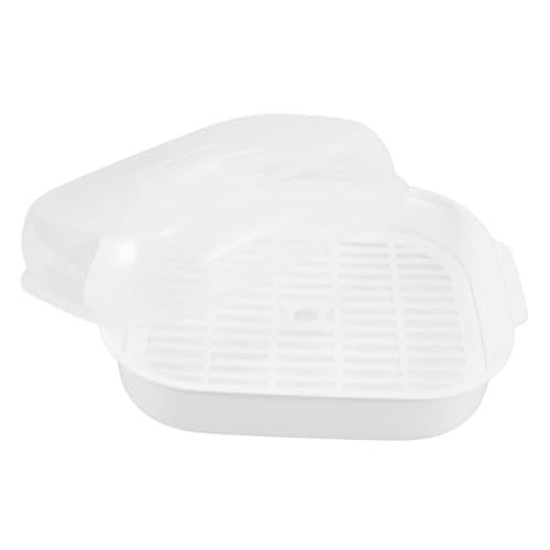 Hoement 電子レンジ対応プラスチック蒸し器 大容量 食品グレード耐熱 蒸し調理用 野菜 魚用 蒸し器ボックス 蓋付き 密封設計で風味保持 キッ