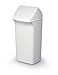 Durable Abfallbehälter mit Schwingdeckel Durabin Flip, 40 Liter, 1 Stück, weiß, 1809798010