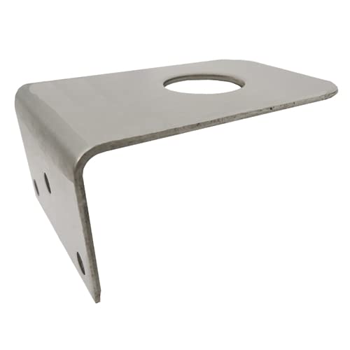 Valley Enterprises 3/4 Inch NMO Stainless Steel Extra Long L Mount Bracket for Two-Way Radio Antennas