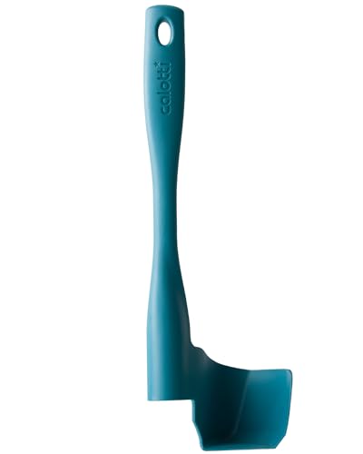 Wundermix Original Calotti Rotating Spatula for Thermomix TM6 / TM5 / TM31 Mixing Bowl, Blue, Plastic, Glass-fiber Reinforced Plastic, Triangular, Spatula