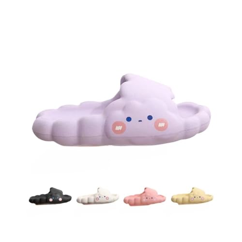 Cute Bunny Slippers for Women Summer Feeling Soft Platform Non-Slip Sandals Comfortable Cloud Slides for Indoor and Outdoor kawaii Gifts for Women Men