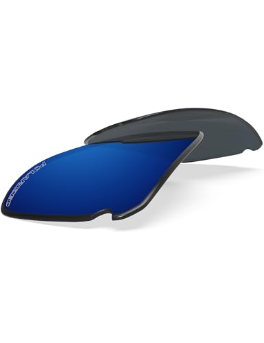 Image of BLAZERBUCK Replacement Lenses & Nose Pads Piece for Oakley RPM Squared OO9257 /RPM Edge OO9250 Sunglass