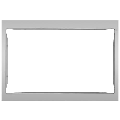 Image of NN-TK81KCS 24 inch Stainless Steel Microwave Trim Kit for Panasonic NN-CD87KS 1.2 cu ft HomeCHEF 4-in-1 Multi Oven, Built-in Design Enhances Kitchen Aesthetics