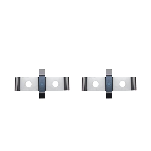Image of Detroit Axle - Front Ceramic Brake Pads with Hardware Set Replacement for Chevrolet Camaro CT6 ELR - 4pc Set