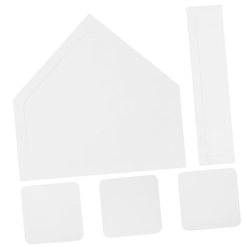 Happyyami 5pcs Rubber Base for Baseball Softball Training Kickball Plate for Schools Parks Practice Fields Quality Practice Supply