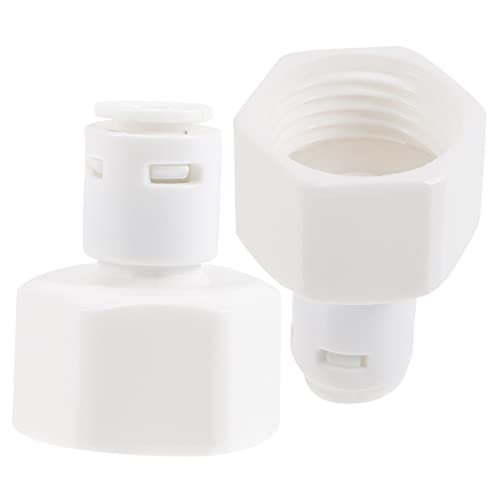MUSISALY Water Filter Adaptor Set 2pcs Quick Connectors for Water Filter Tube Fittings