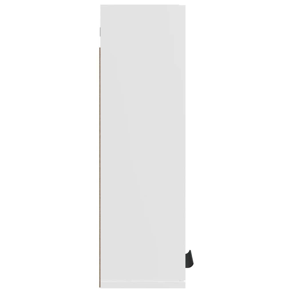 vidaXL Mobile da Bagno a Parete Bianco 32x20x67 cm