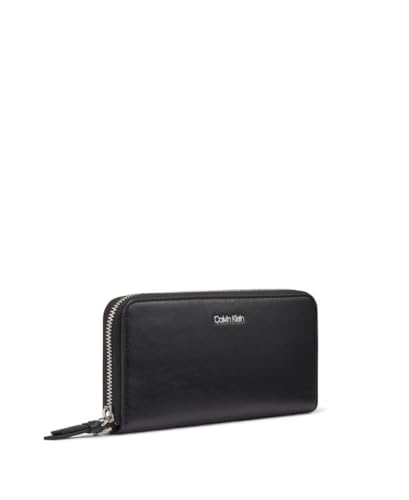 Image of Calvin Klein Women's Key Item Saffiano Continental Zip Around Wallet With Wristlet Strap