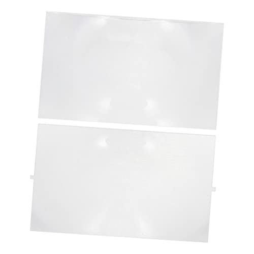 Gogogmee Optical Fresnel Lens 90x140mm Large Sheet High Transmission for Projector