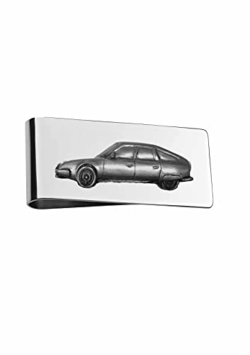 Pince à billets CX voiture classique étain argent, pince billets vintage