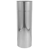 Compatibilité universelle : convient aux kits de conduits de cheminée pour poêles à bois et aux installations de conduits de cheminée. ce produit répond aux besoins de chauffage rural et domestique. tube d'extension de cheminée, conduit de ventilation en acier inoxydable