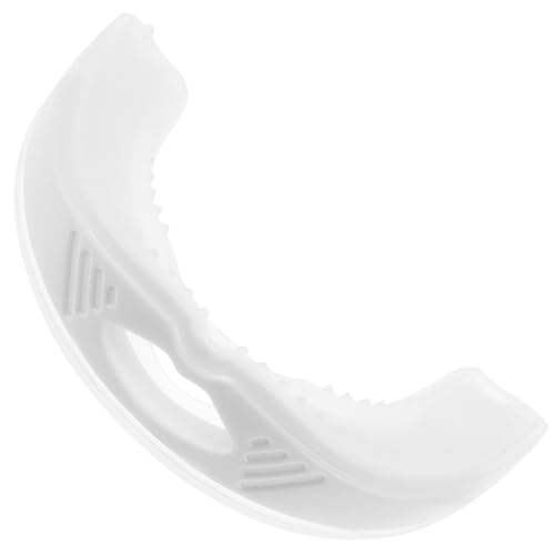 Ipetboom Protector Bucal de Silicona Antirronquidos para Adultos, Tamaño Mini, Color Claro, Dispositivo Cómodo Ranura para Respiración Suave, Equipo para Dejar de Roncar Hogar y Durante