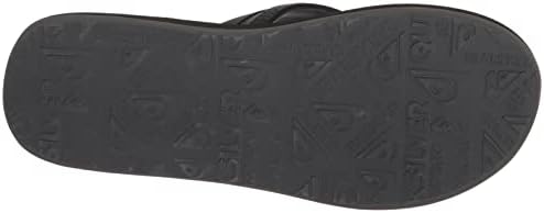 Quiksilver Men's Carver Squish Flip Flop Sandal, Black 1, 12 | Image 3
