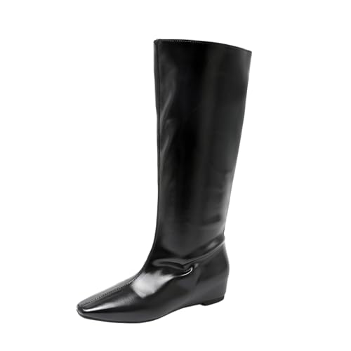 Bottes d'automne et hiver pour femme style décontracté grande taille