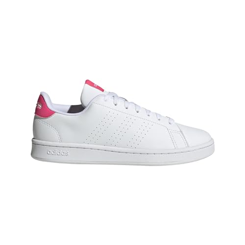 Image of adidas Womens Advantage Lace Up Sneakers Shoes Casual - White