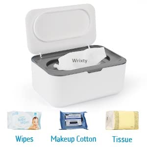 Image of Rectangular Shape Plastic Tissue Box Holder | Paper Napkin Holder Case | Tissue Holder Dispenser Organizer for Car Decor Home Room Hotel,Mobile Phone Storage