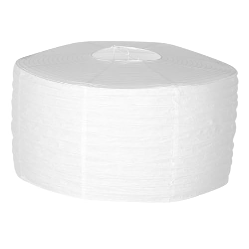 SUNCN 鼓型灯籠デザインのペーパーランタン吊り下げランプシェード 対応 パーチメント素材製 簡単取付け 書斎 寝室 リビング用交換用