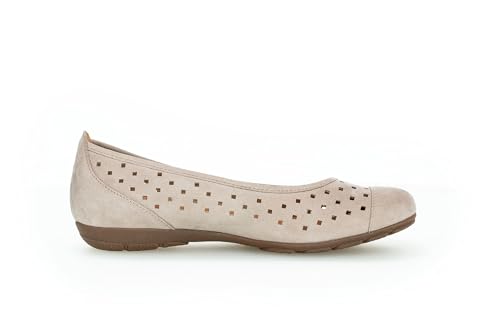 Ballerine pour femme Gabor 24.169.12 chaussure plate confort en cuir