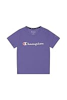 Champion Kids Script Tee, Wild Wisteria, 16