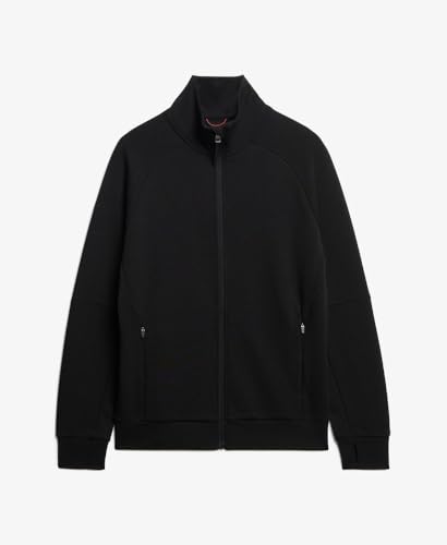 Superdry, Sweats Tech Tracktop M2013960A, Noir, Taille XL, Homme