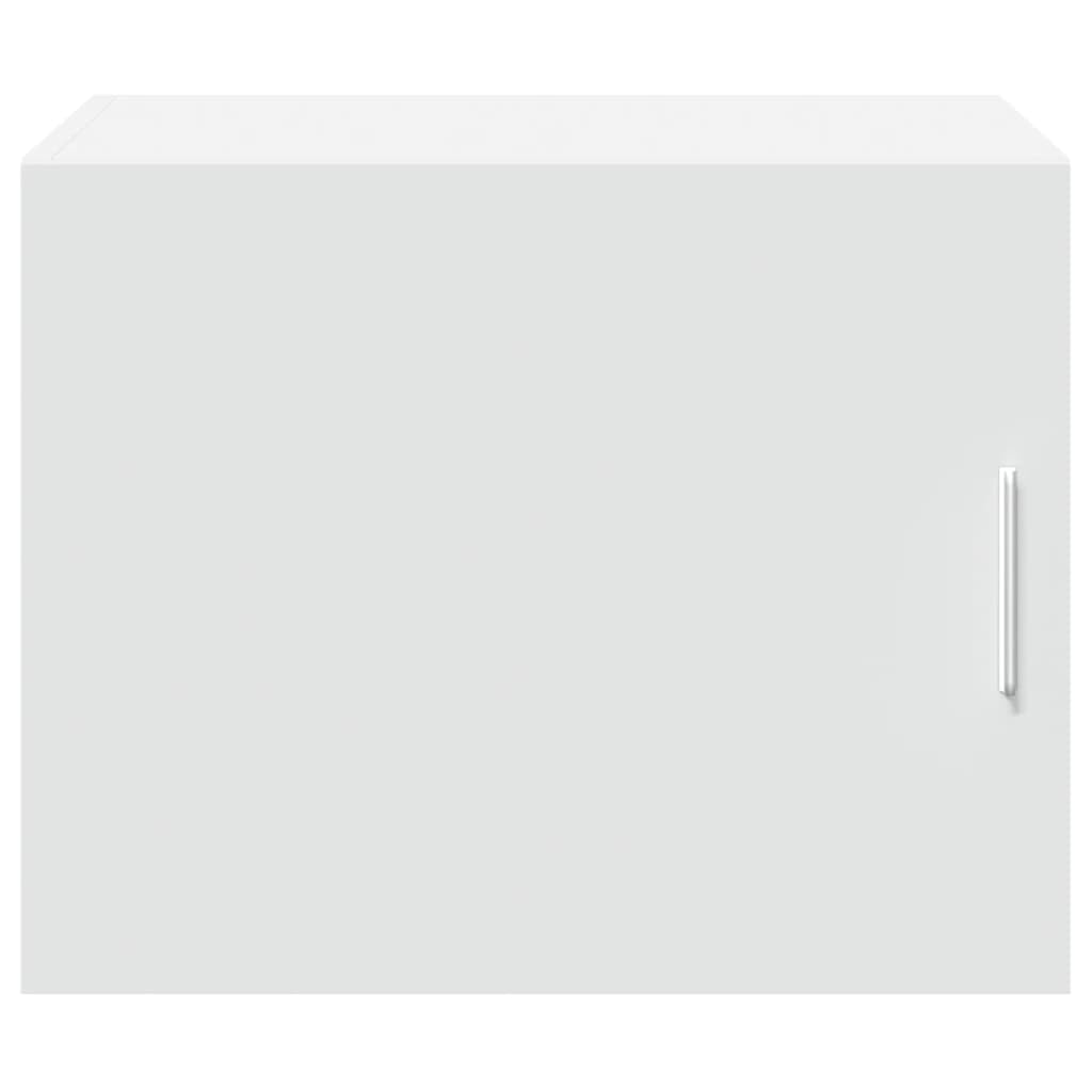 vidaXL Armario de Pared Madera de ingeniería Blanco 50x42,5x40 cm, Armario de Almacenamiento, Armario de Pared Colgante, Armario de Almacenamiento Flotante