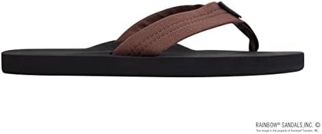 Rainbow Sandals Men's Cloud Sandals, Brown/Black, 7.5-8.5 : Amazon