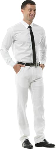 Hoerev Mens Summer Linen Casual Trousers, Casual Pants - Stylish Comfort for Every Occasion3