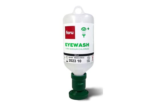 FARU Botella Lava Ojos solucion Salina 500 ml