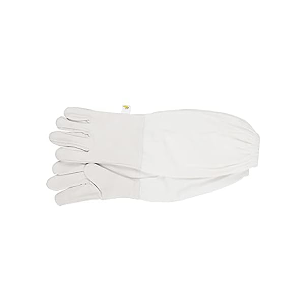 YZLP Imkerhandschuhe Imkerhandschuhe Kleidung atmungsaktiv Anti Bienenstich Segeltuch Schutzausrüstung Waren für Imker… – Bild 4