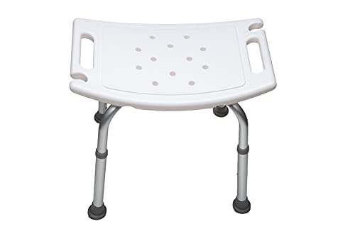 Banco ou cadeira de banho SEM encosto - Supermedy - BB, Bege