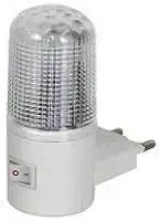 Mini Abajur De Tomada Luz Noturna 4 Leds Bivolt Quarto Bebê