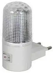 Mini Abajur De Tomada Luz Noturna 4 Leds Bivolt Quarto Bebê