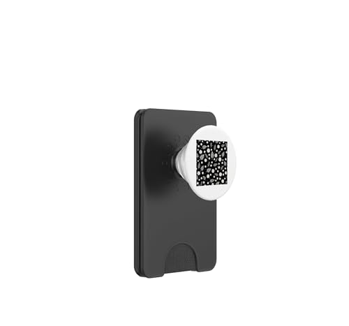 PopSockets PopWallet pour MagSafe porte-carte à motif marguerites blanches
