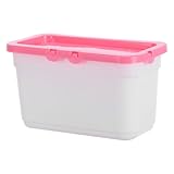 Rangement multifonctionnel : idéal pour ranger les capsules de lessive et autres accessoires de lessive, ainsi que les petits objets du quotidien. support pour panier à linge, boîtes de rangement avec couvercle à placer sous le lit