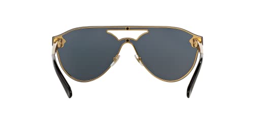 Versace Woman Sunglasses Gold Frame, Dark Grey Lenses, 0Mm #TOP3