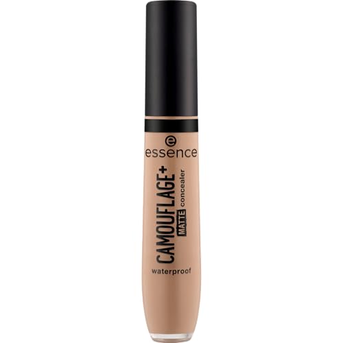 Essence Cosmetics Camouflage+ Matt Concealer Correcteur Mat, Longue Durée, Matifiant, Couvrant, Mat (8ml)