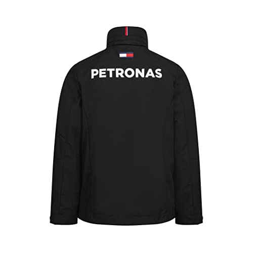 Mercedes Amg Petronas Formula One Team - Official Formula 1 Merchandise - 2022 Team Rain Jacket - Black - M #TOP1