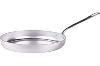 Pentole Agnelli Linea Family Cooking Alluminio Padella con Un Manico, Argento, 12 cm