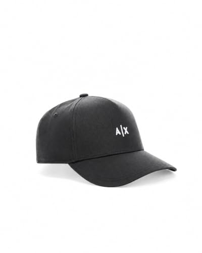 Image of Armani Exchange Men's Small Contrast Logo Baseball Hat