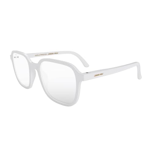 Image of LONDON MOLE Hollywood thin lightweight reading glasses | Sleek square frame | Contemporary minimal style | Men and women