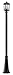 Z-Lite 531PHMR-519P-BK 1 Outdoor Post Light, Black