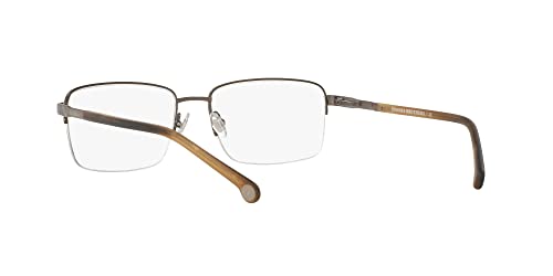 Image of Brooks Brothers mens Bb1044 Rectangular Prescription Eyewear Frames