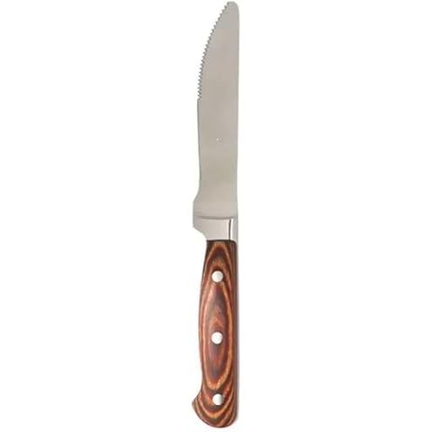 Arc Cardinal Chef & Sommelier Ellitte Steak Knife, Made in USA, Round Tipped, 10 7/8", Set of 12 Cover