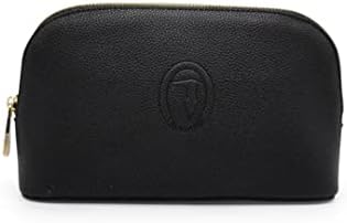 TRUSSARDI Pochette beauty Iris in similpelle stampa cervo nero 75W00308