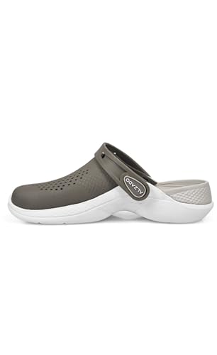 Image of Alzado Men's Classic Casual Sports Clogs /Sandals with Adjustable Back Strap for Adult | Comfortable & LightWeight| Stylish & Anti-Skid| Waterproof & Everyday Use Mules for Gents & Boys..