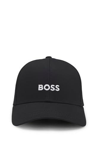 BOSS Kids Cotton Logo Baseball Cap Black One Size