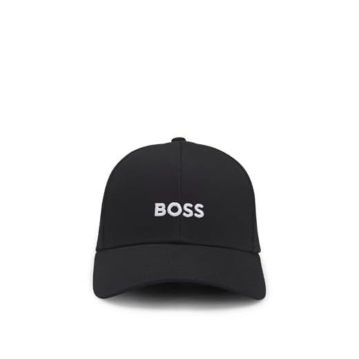 Casquette BOSS Zed Noire, Taille Unique, Homme