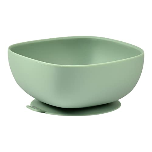 BÉABA, Bol Ventouse pour Enfant, 100% silicone, matière douce et très resistante, Adhère table/tablette chaise haute, Languette permettant de soulever...