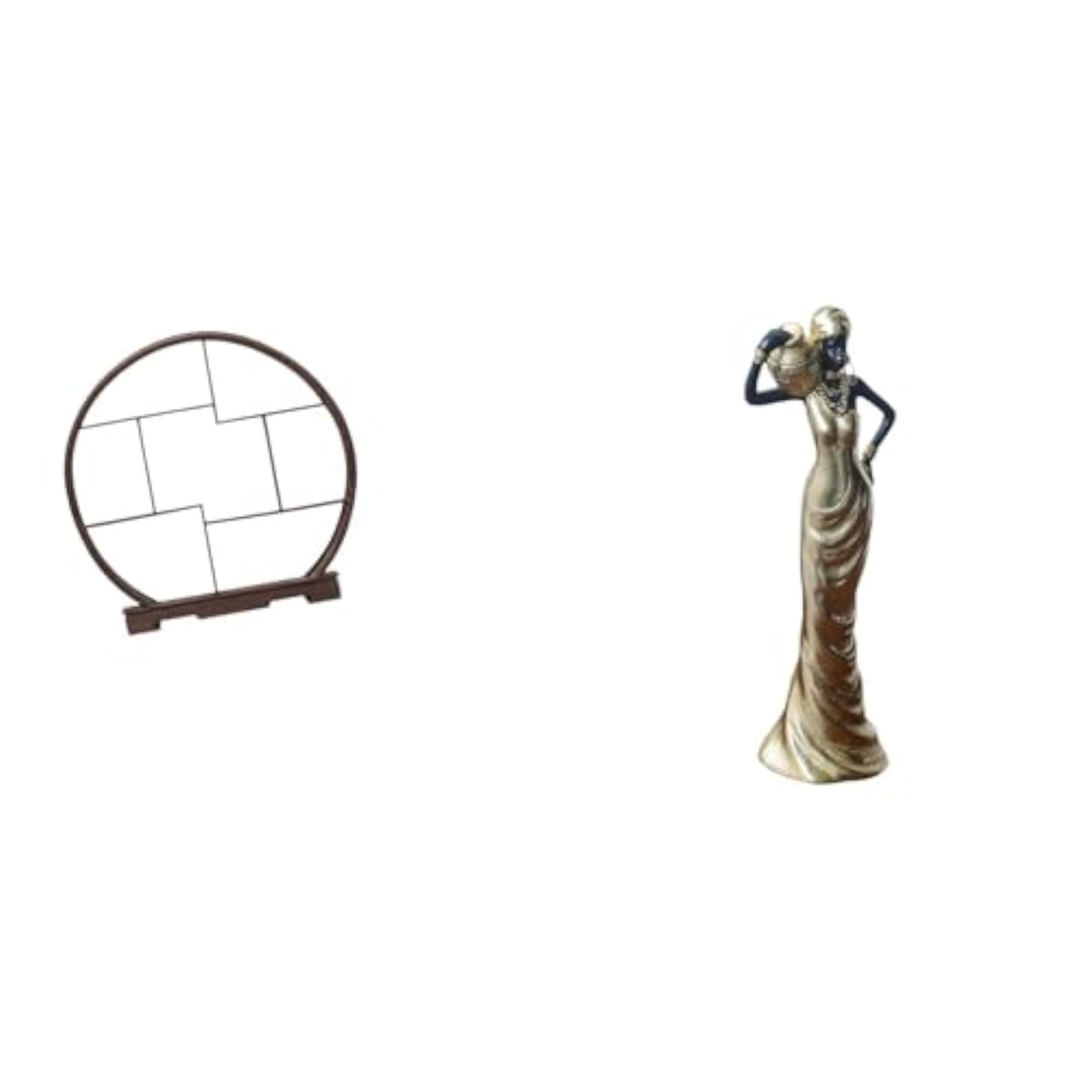 Wooden Display Rack for Home and Office Decor