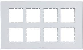 Polycarbonate Roma 16 Module Tresa Plate (Standard Size, White ...